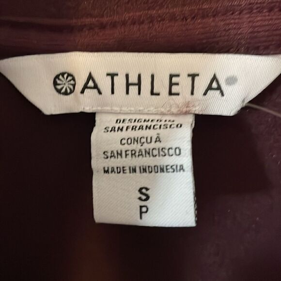 New Athleta Cozy Sherpa Snap Sweatshirt - Picture 4 of 7